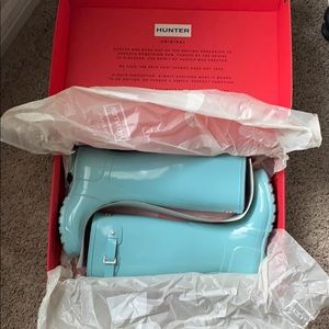 Women's Original Tall Gloss Rain Boots (Pale Mint)